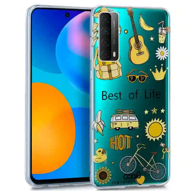 Cool housing for huawei p smart 2021 Clear Life