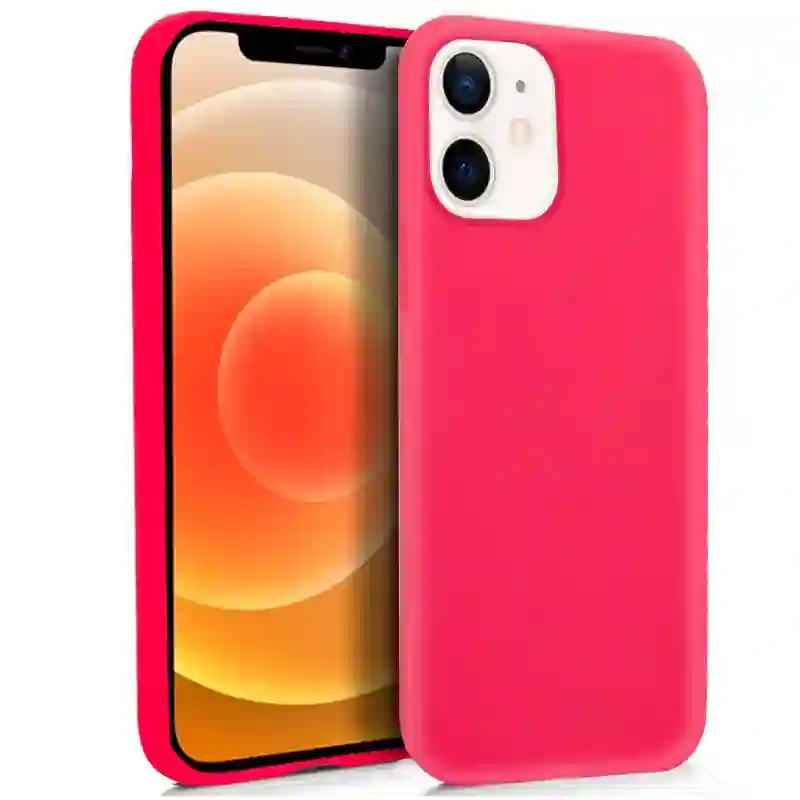 Cool Silicone Cool for iPhone 12 Mini (Rosa)