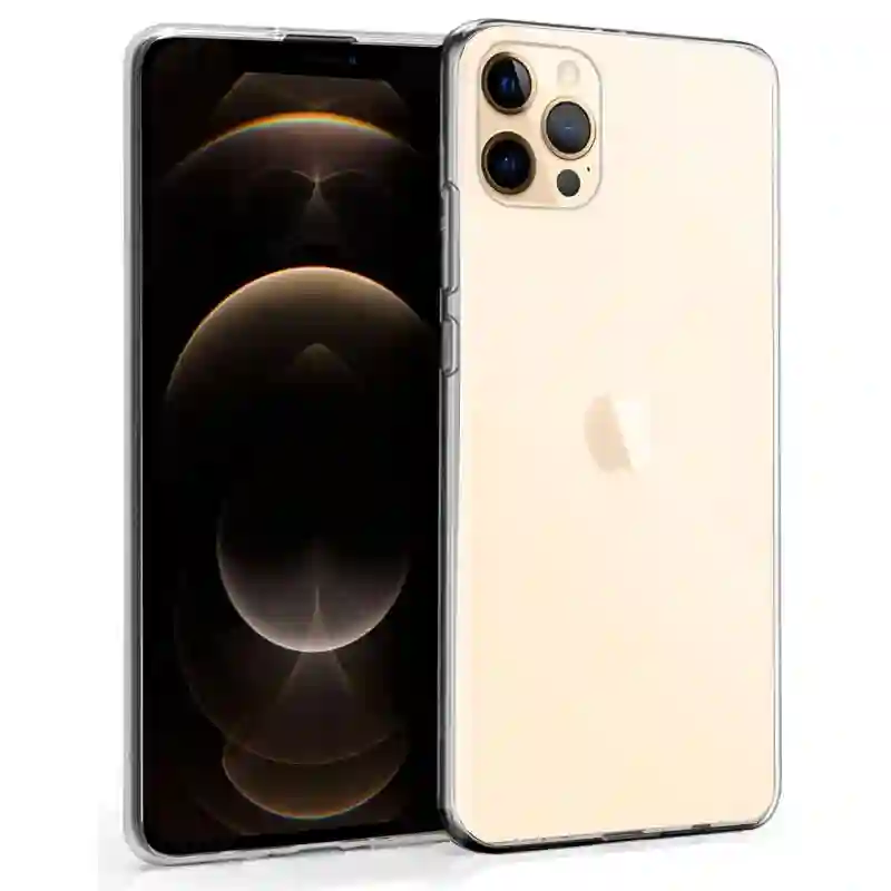Cool Silicone Cool for iPhone 12 Pro Max (Transparent)