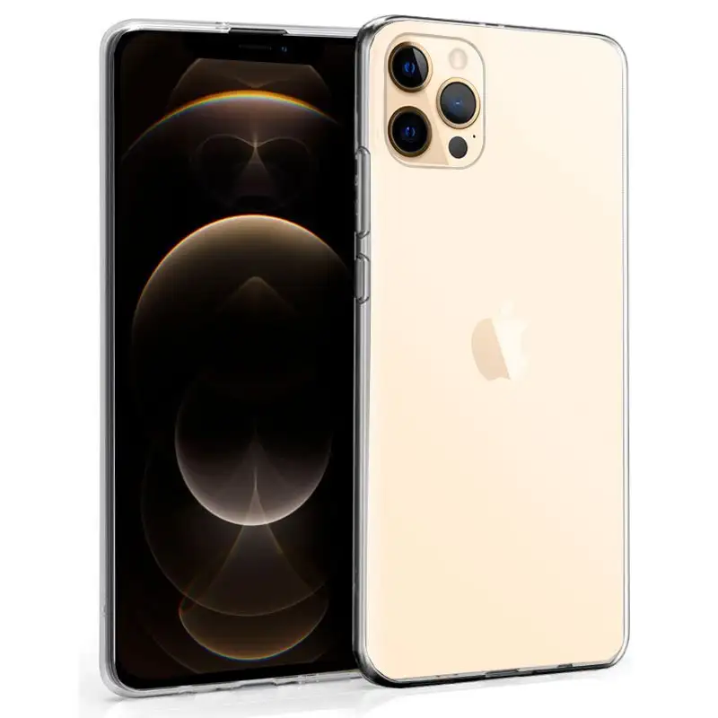 Cool Silicone Cool for iPhone 12 Pro Max (Transparent)