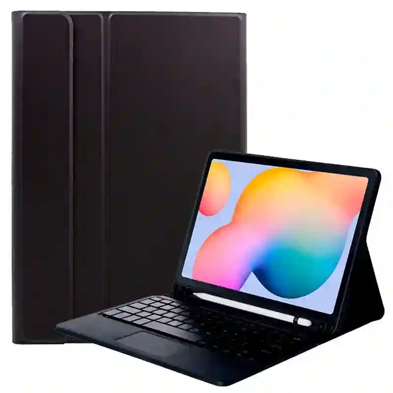 Cool case for Samsung Galaxy Tab S6 Lite / S6 Lite 2022 /2024 (P610 / P615) Bluetooth keyboard POLIPELY 10.4 in