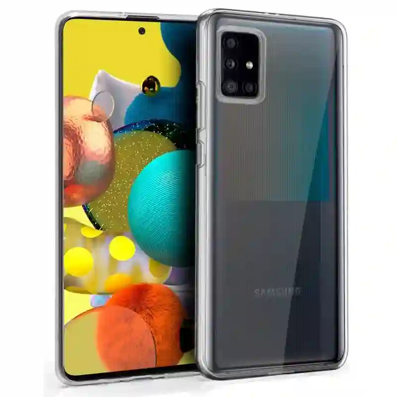 Cool Silicone Cool for Samsung A516 Galaxy A51 5g (Transparent)