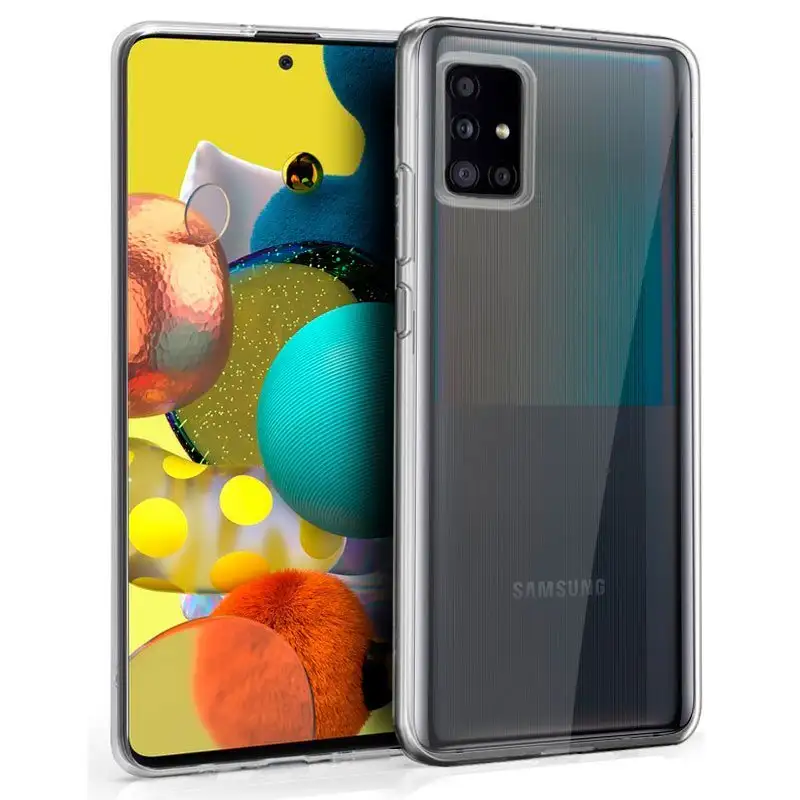 Cool Silicone Cool for Samsung A516 Galaxy A51 5g (Transparent)
