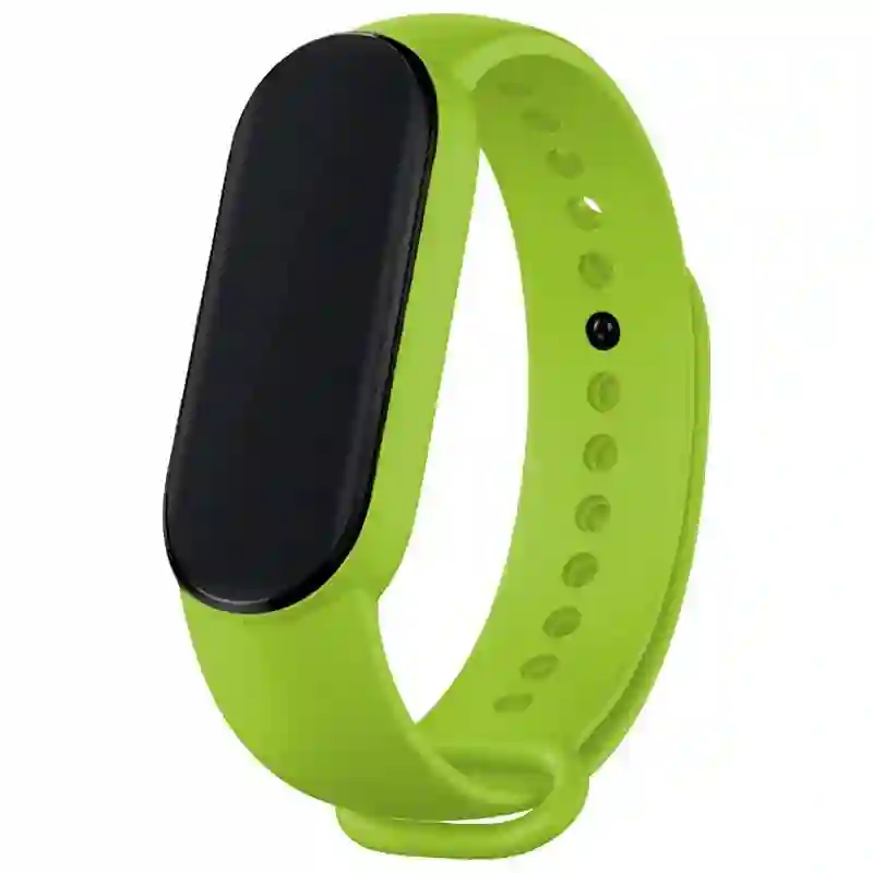 Cool Correa for Xiaomi Mi Band 5/6/7 / Amazfit Band 5 Liso Green