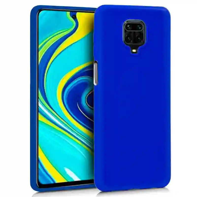 Cool Silicone Cool for Xiaomi Redmi Note 9s / Note 9 Pro (Blue)