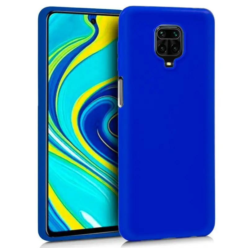 Cool Silicone Cool for Xiaomi Redmi Note 9s / Note 9 Pro (Blue)