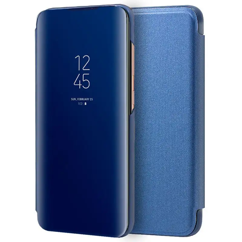 Cool Flip Cover cover for Samsung A705 Galaxy A70 Clear View Blue