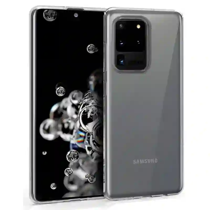 Cool Silicone Cool for Samsung G988 Galaxy S20 Ultra 5G (Transparent)
