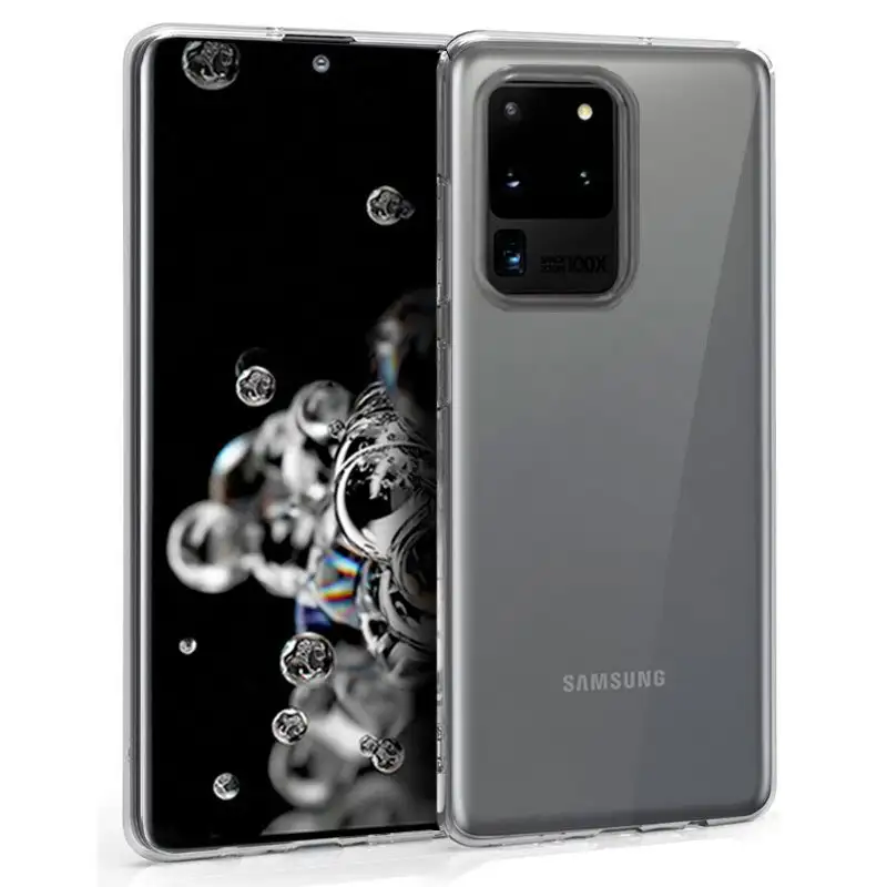 Cool Silicone Cool for Samsung G988 Galaxy S20 Ultra 5G (Transparent)