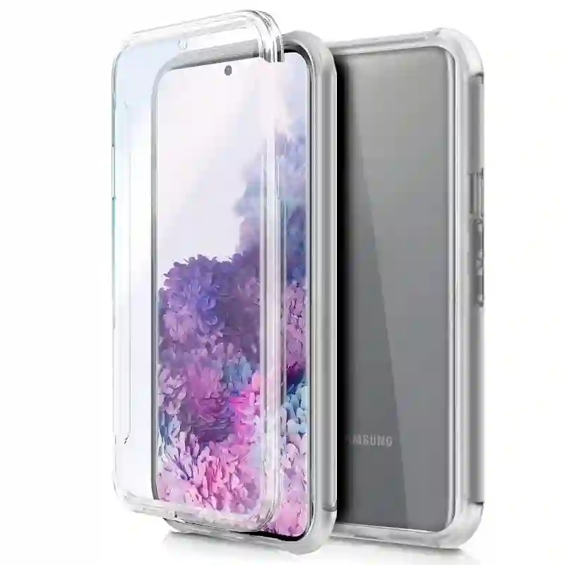 3D silicone cool cover for Samsung G980 Galaxy S20 (rear frontal + front)