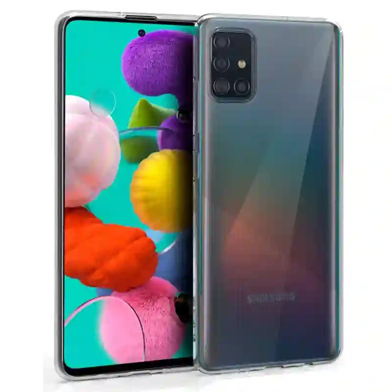 Cool Silicone Cool for Samsung A515 Galaxy A51 (Transparent)