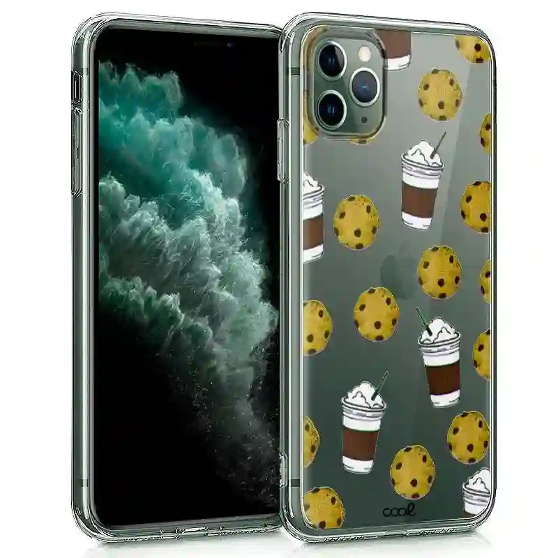 Cool housing for iPhone 11 pro max Clear cookies