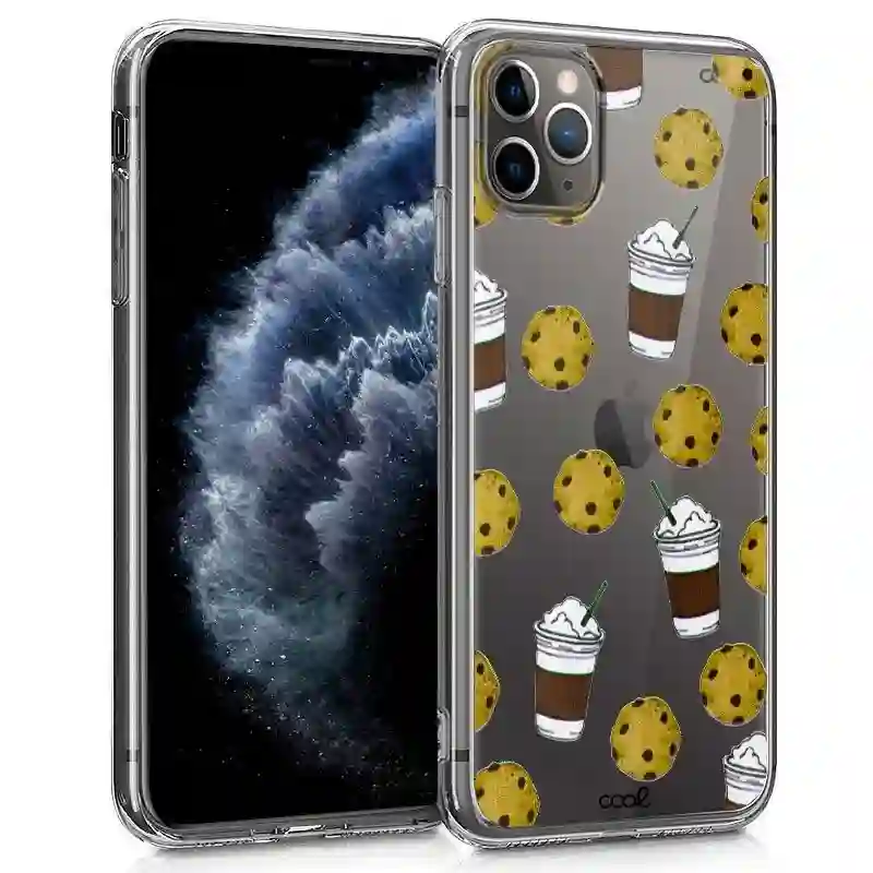 Cool housing for iPhone 11 Pro Clear Cookies