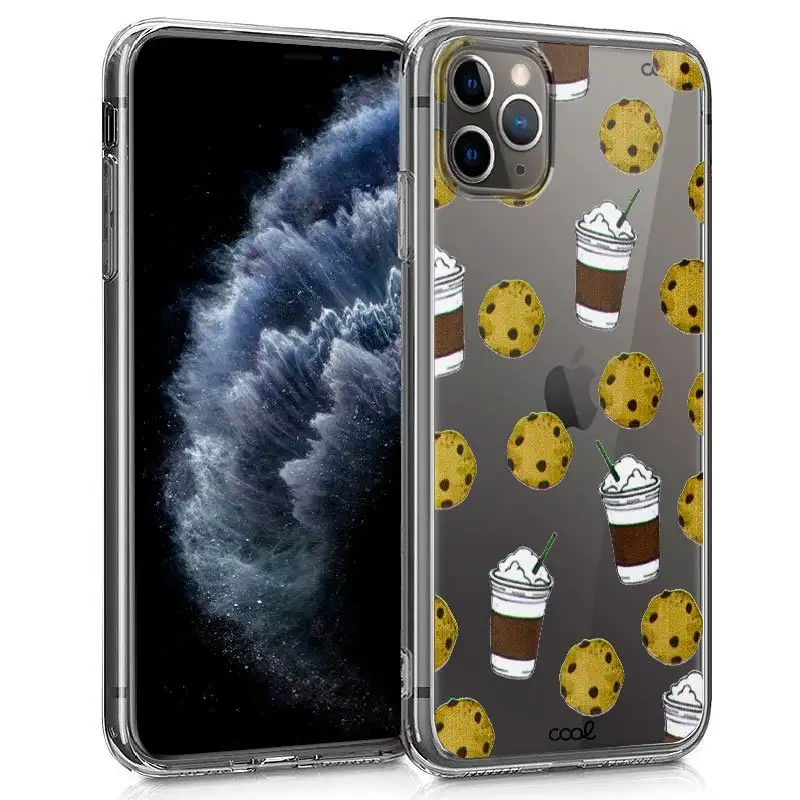 Cool housing for iPhone 11 Pro Clear Cookies