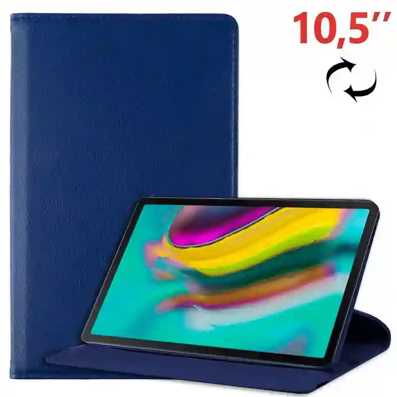 Cool case for Samsung Galaxy Tab S5E T720 / T725 Blue Polypiel 10.5 in