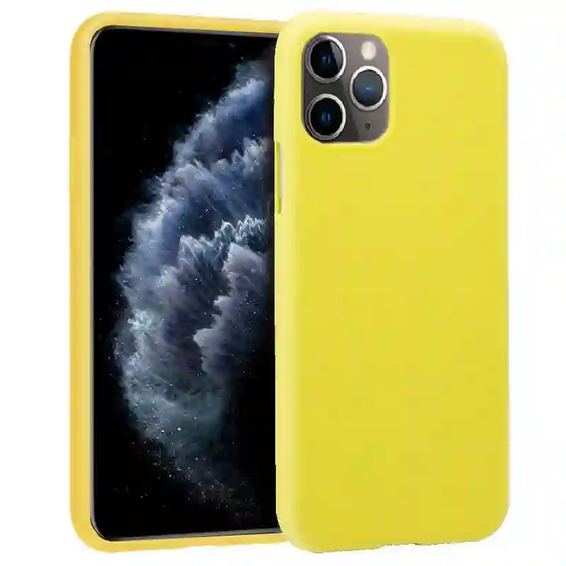 Cool Silicone Cool for iPhone 11 Pro (Yellow)