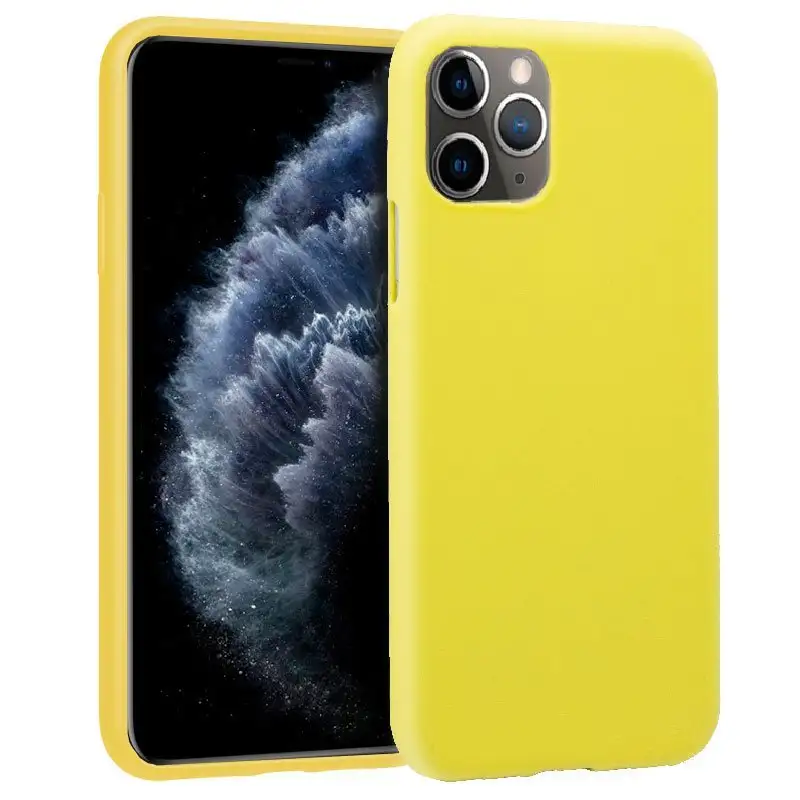 Cool Silicone Cool for iPhone 11 Pro (Yellow)