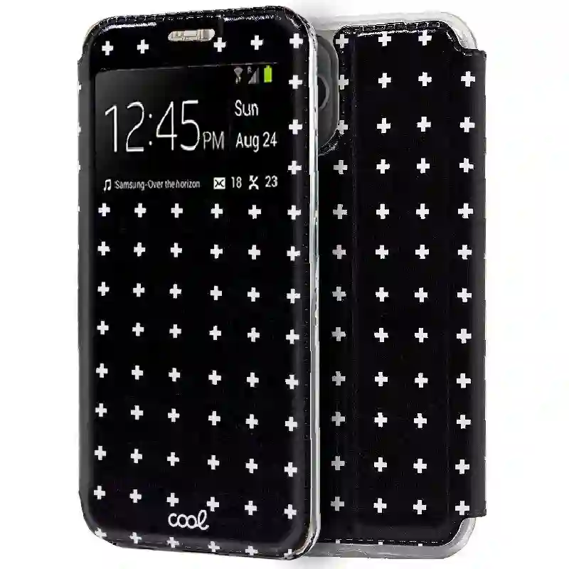 COOL FLIP COVER COVER FOR IPHONE 11 PRO CROSS DRAWINGS