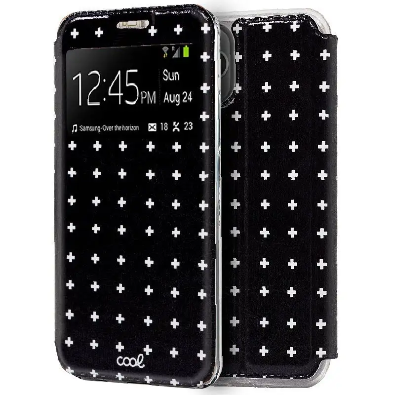 COOL FLIP COVER COVER FOR IPHONE 11 PRO CROSS DRAWINGS