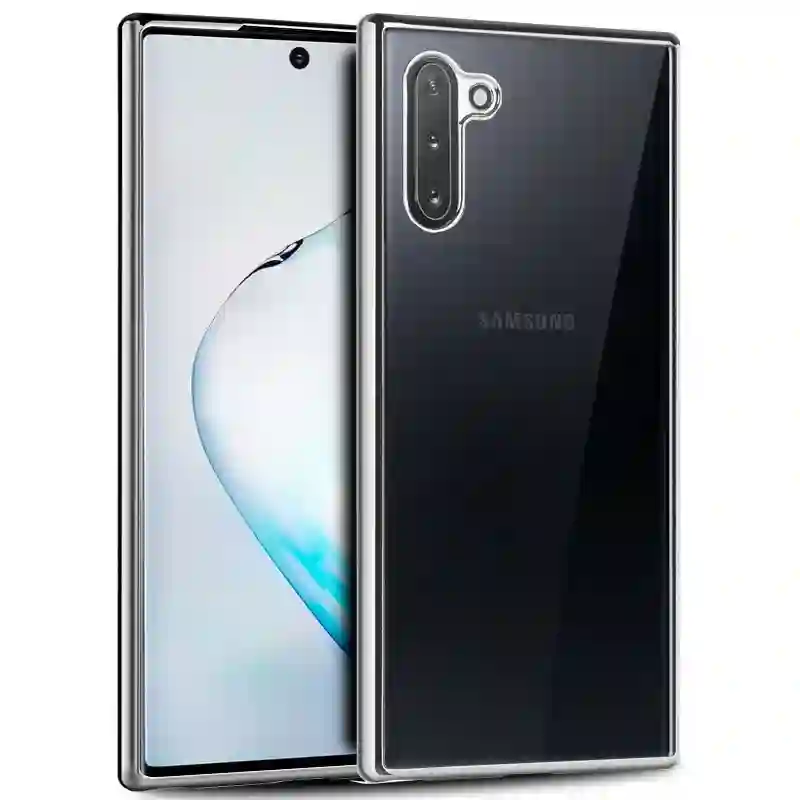 Cool housing for Samsung N970 Galaxy Note 10 metallic edge (silver)