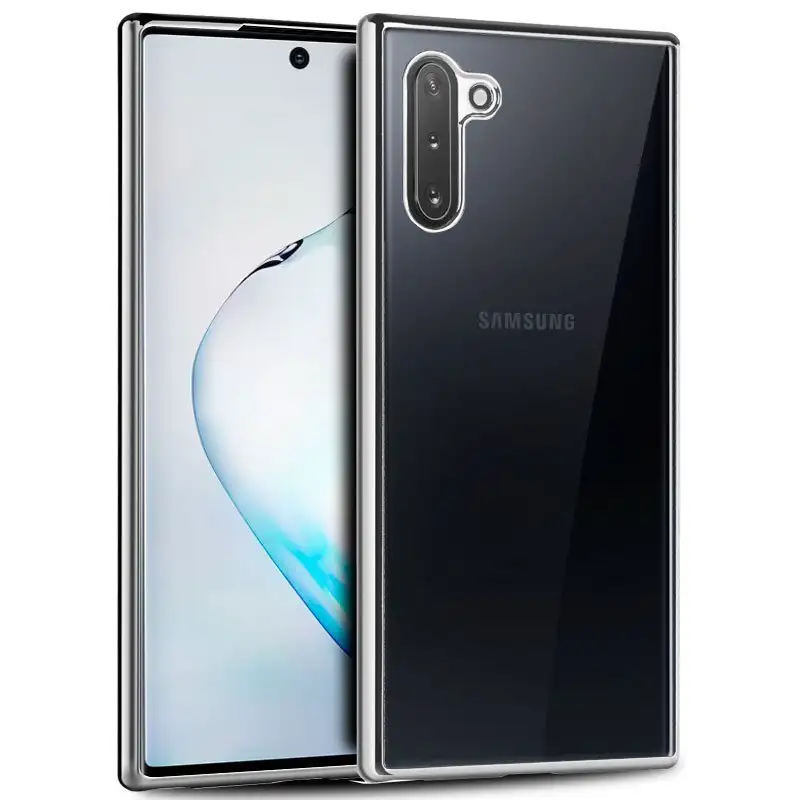 Cool housing for Samsung N970 Galaxy Note 10 metallic edge (silver)