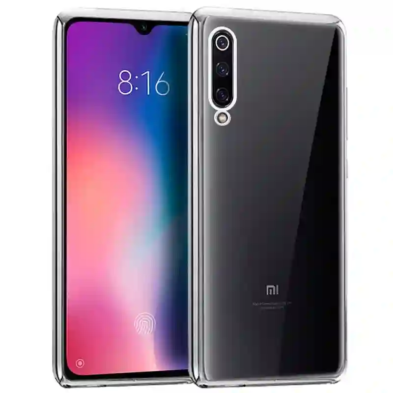 Cool housing for xiaomi mi 9 metallic edge (silver)