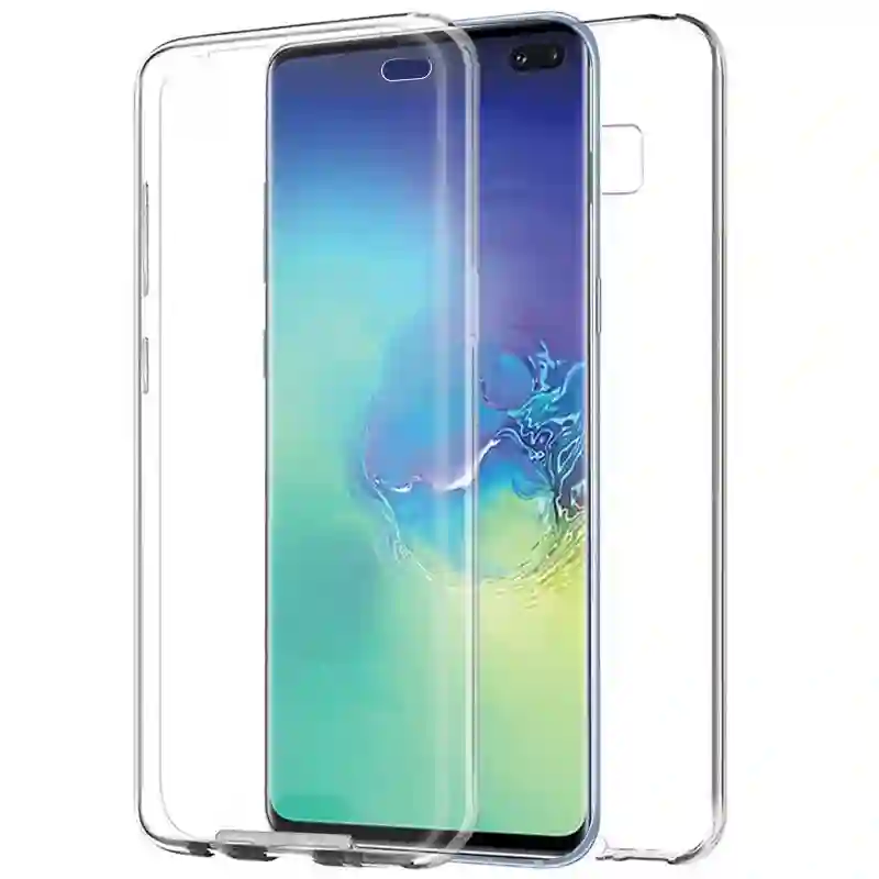 3D silicone cool cover for Samsung G975 Galaxy S10 Plus (rear frontal + rear)