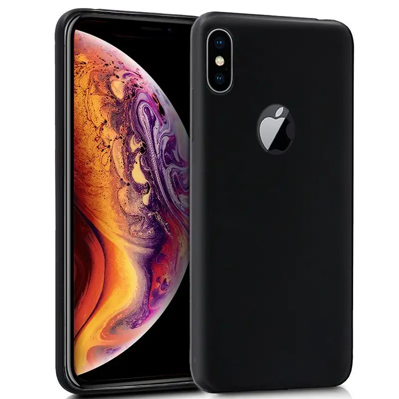 Cool Silicone Cool for iPhone XS Max (Black)