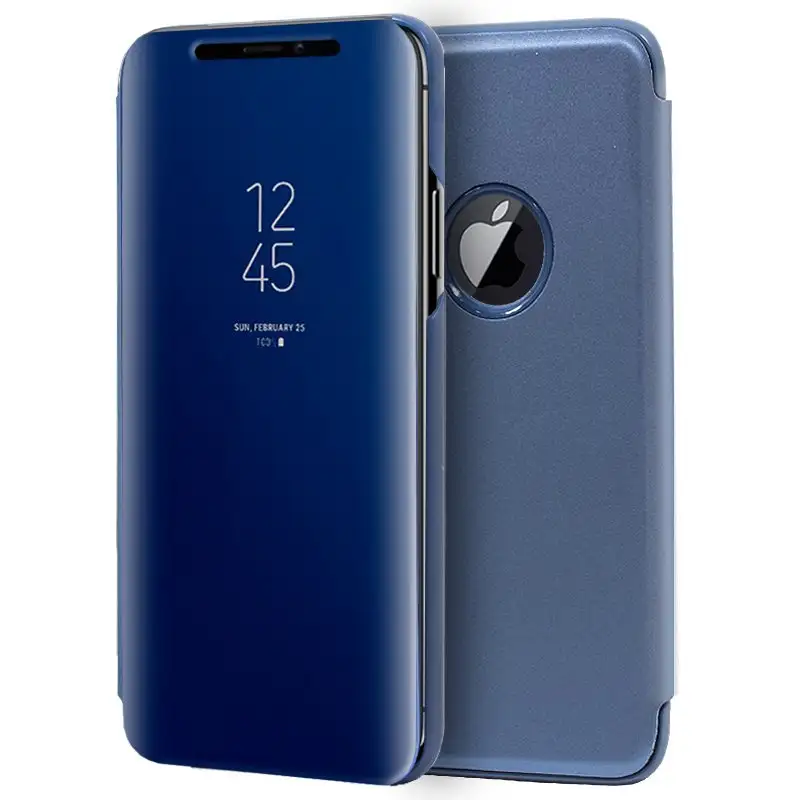 COOL FLIP COVER COOL FOR IPHONE XS MAX CLEAR VIEW BLUE