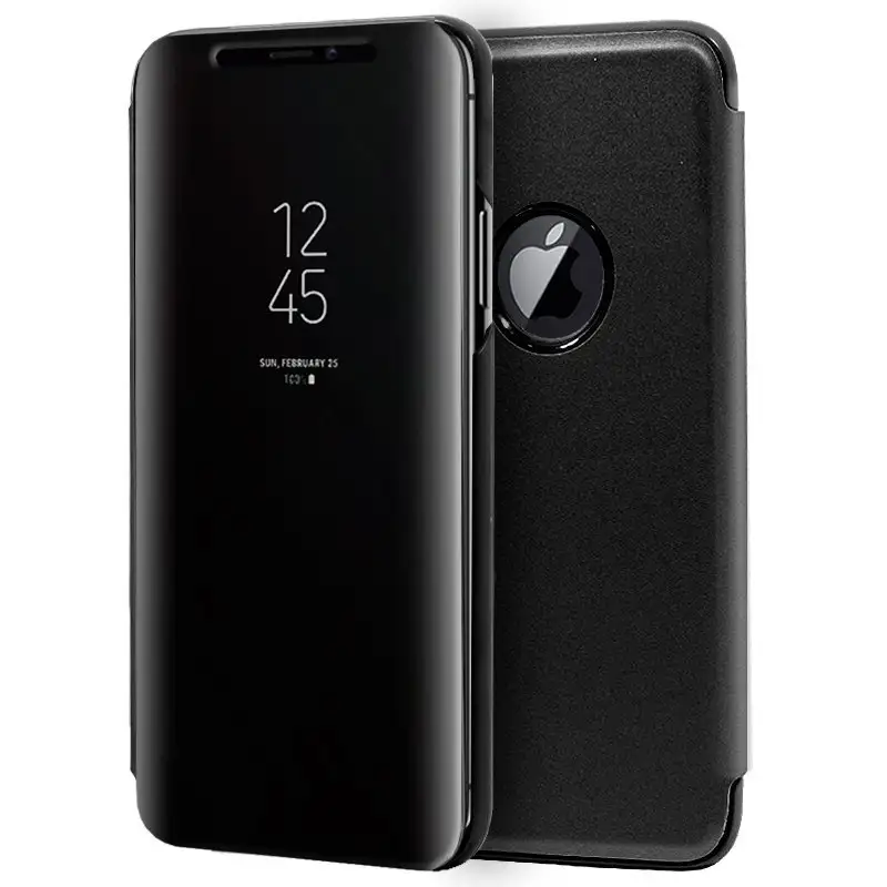 COOL FLIP COVER COOL FOR IPHONE XS MAX CLEAR VIEW BLACK