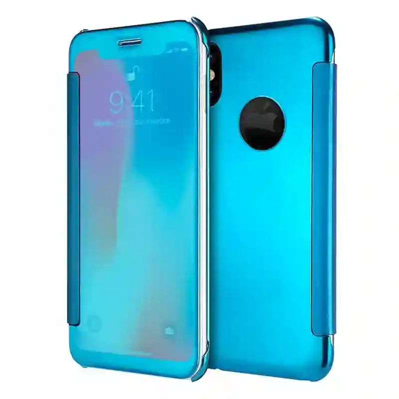 COOL FLIP COVER COOL FOR IPHONE X / IPHONE XS CLEAR VIEW Blue