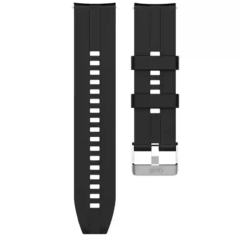 Universal Correa 20mm Amazfit BIP / GTS / BIP LITE / HUAWEI / Samsung / Cool Black Gum