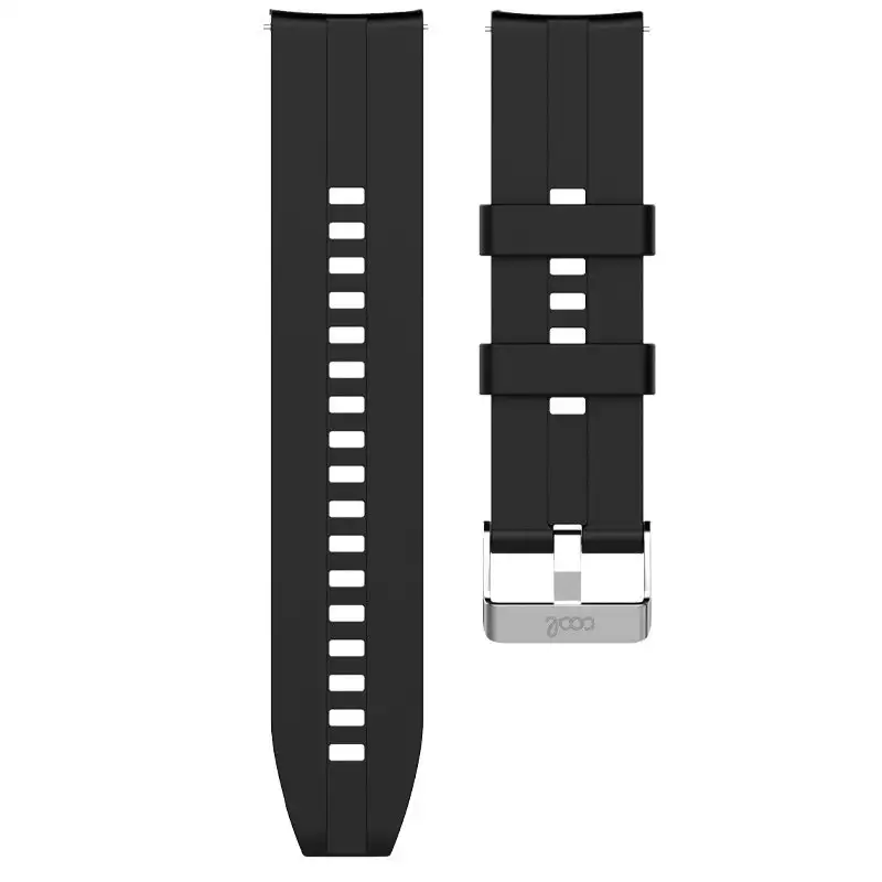 Universal Correa 20mm Amazfit BIP / GTS / BIP LITE / HUAWEI / Samsung / Cool Black Gum