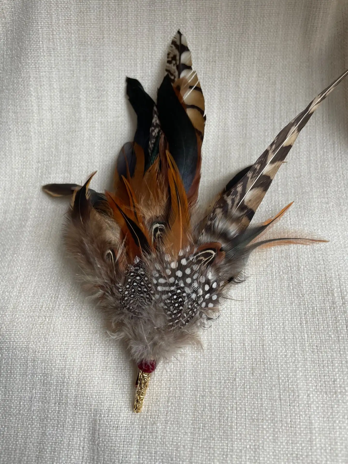 Natural feathers