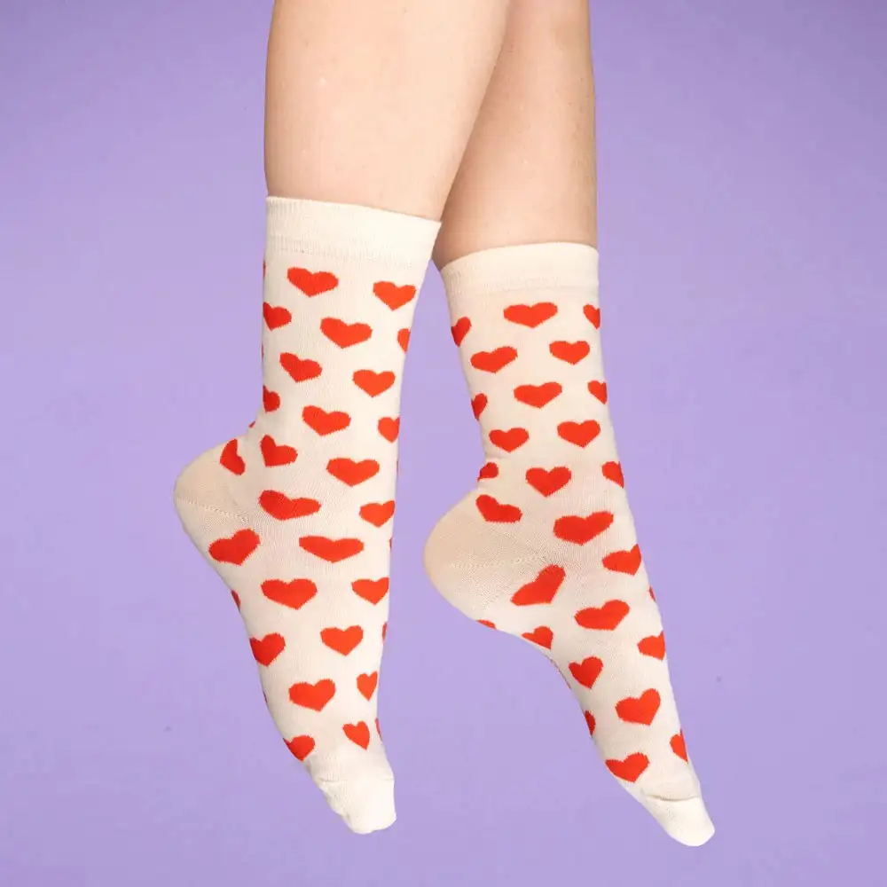 Calcetines de corazón - Imagen 3