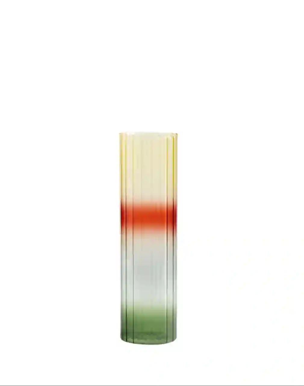 High Degraded Crystal Vase