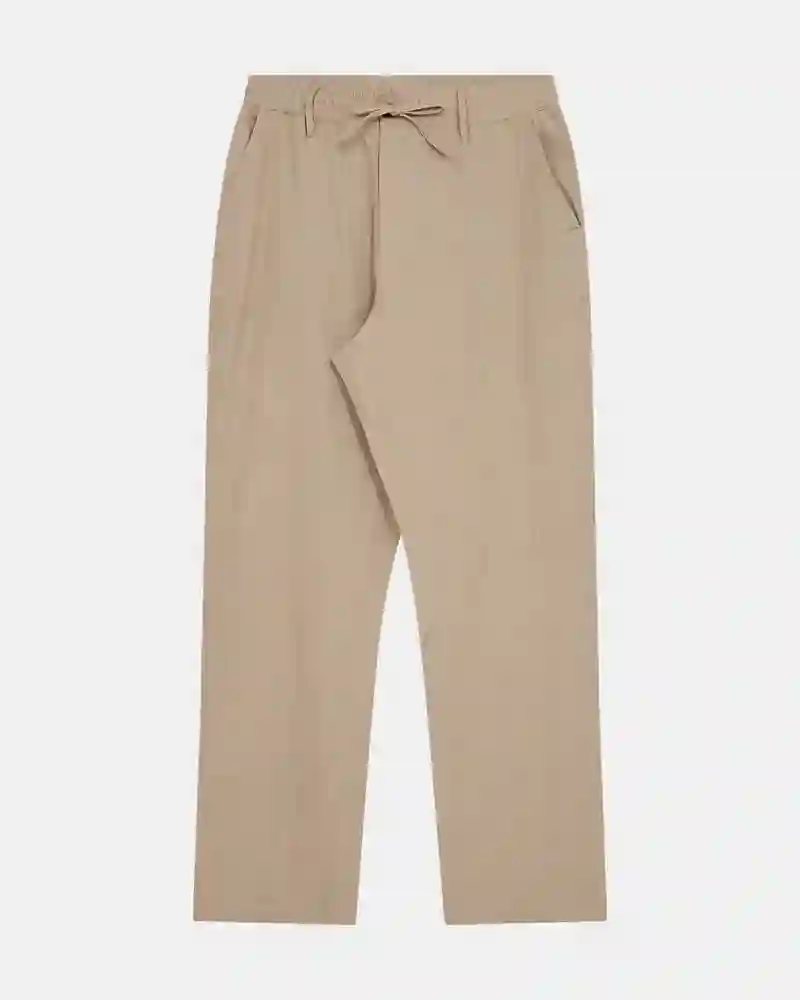 Pantalón con cordón BEIGE