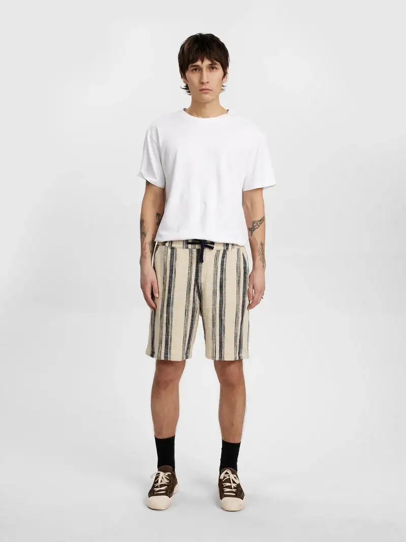 Blue striped short - Image 3