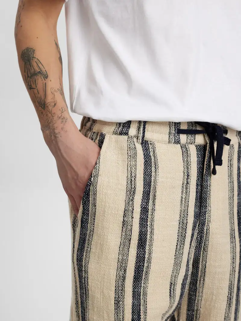 Blue striped short - Image 4