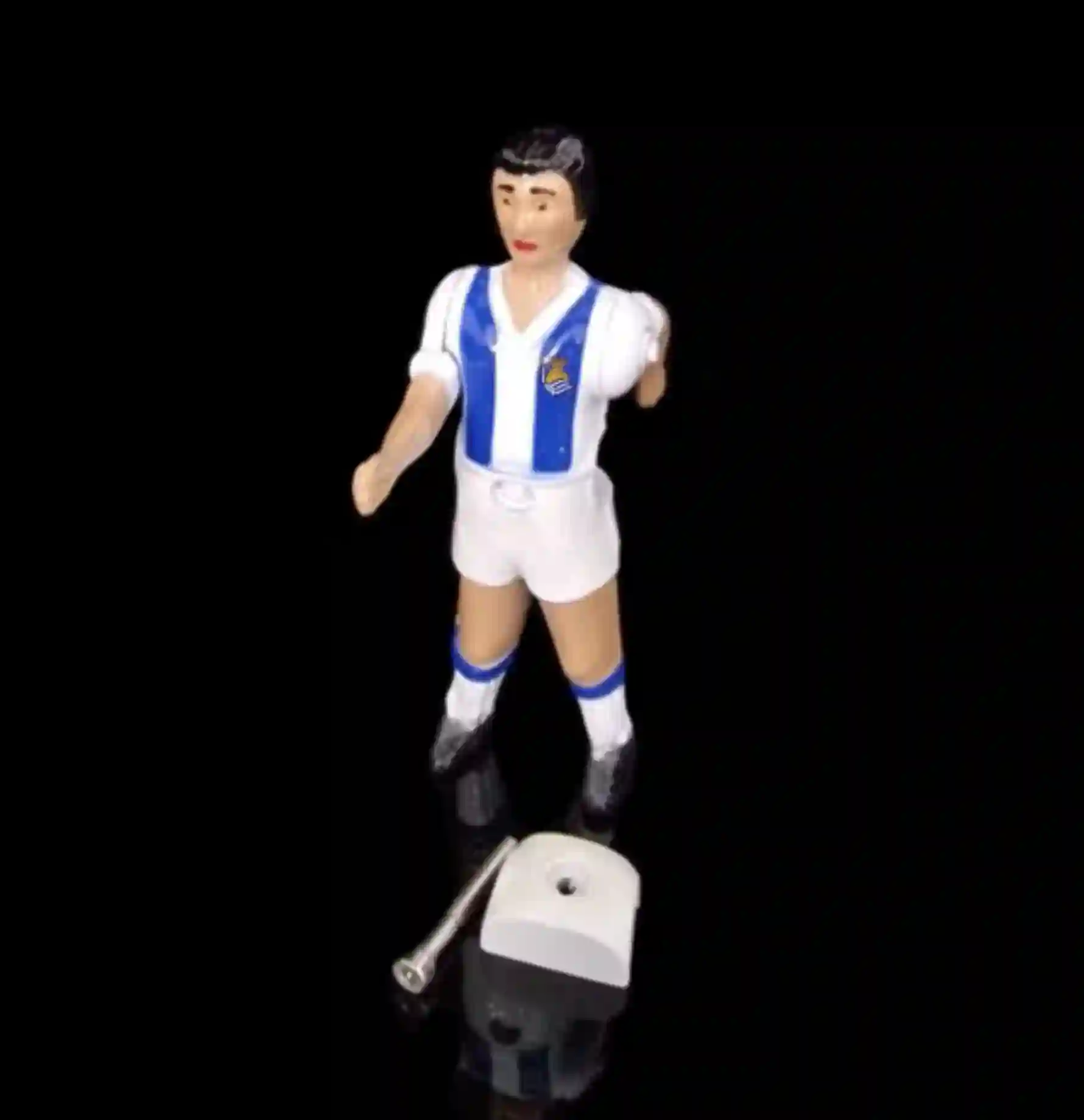 Muñeco metal futbolín Real Sociedad