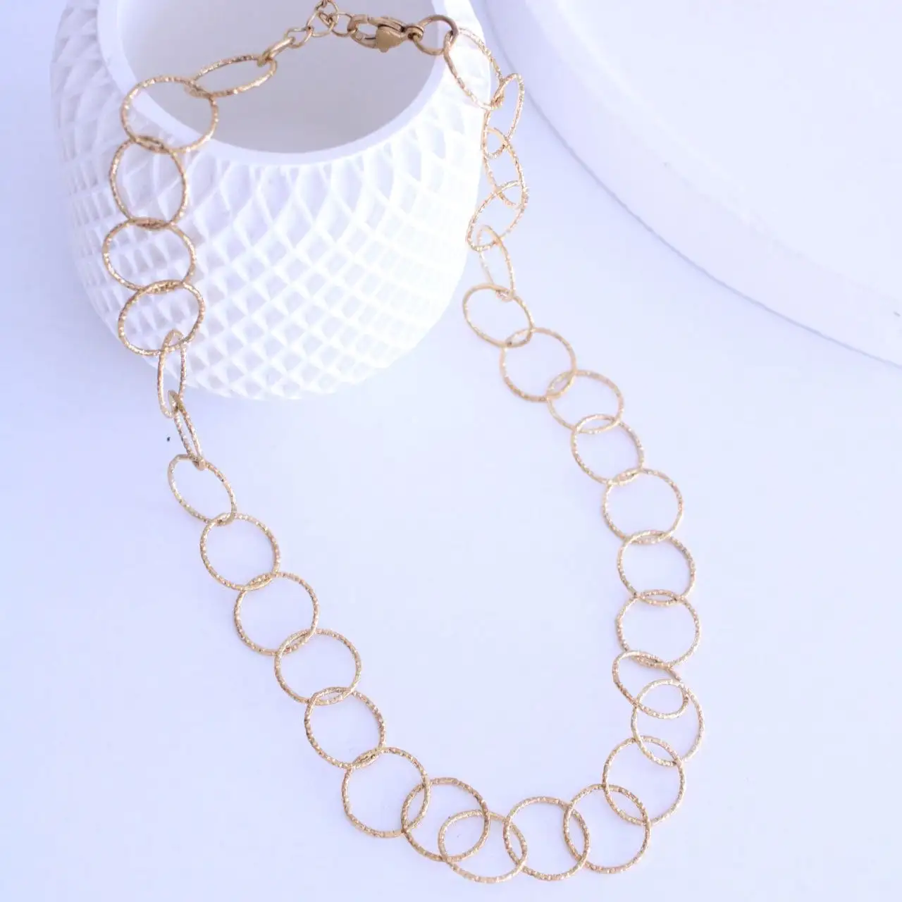Collar de Aros Entretejidos - Imagen 7