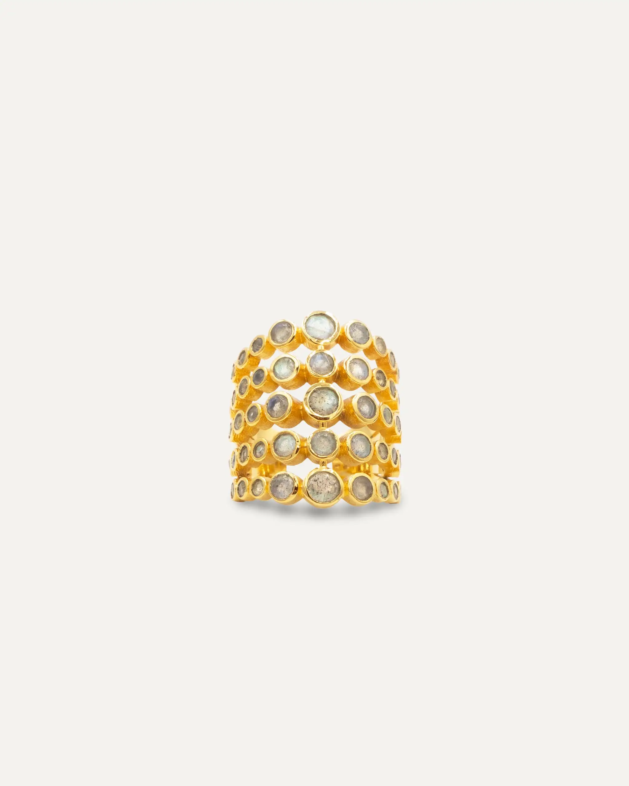 Anillo Dorado Inder Maximus Labradorita