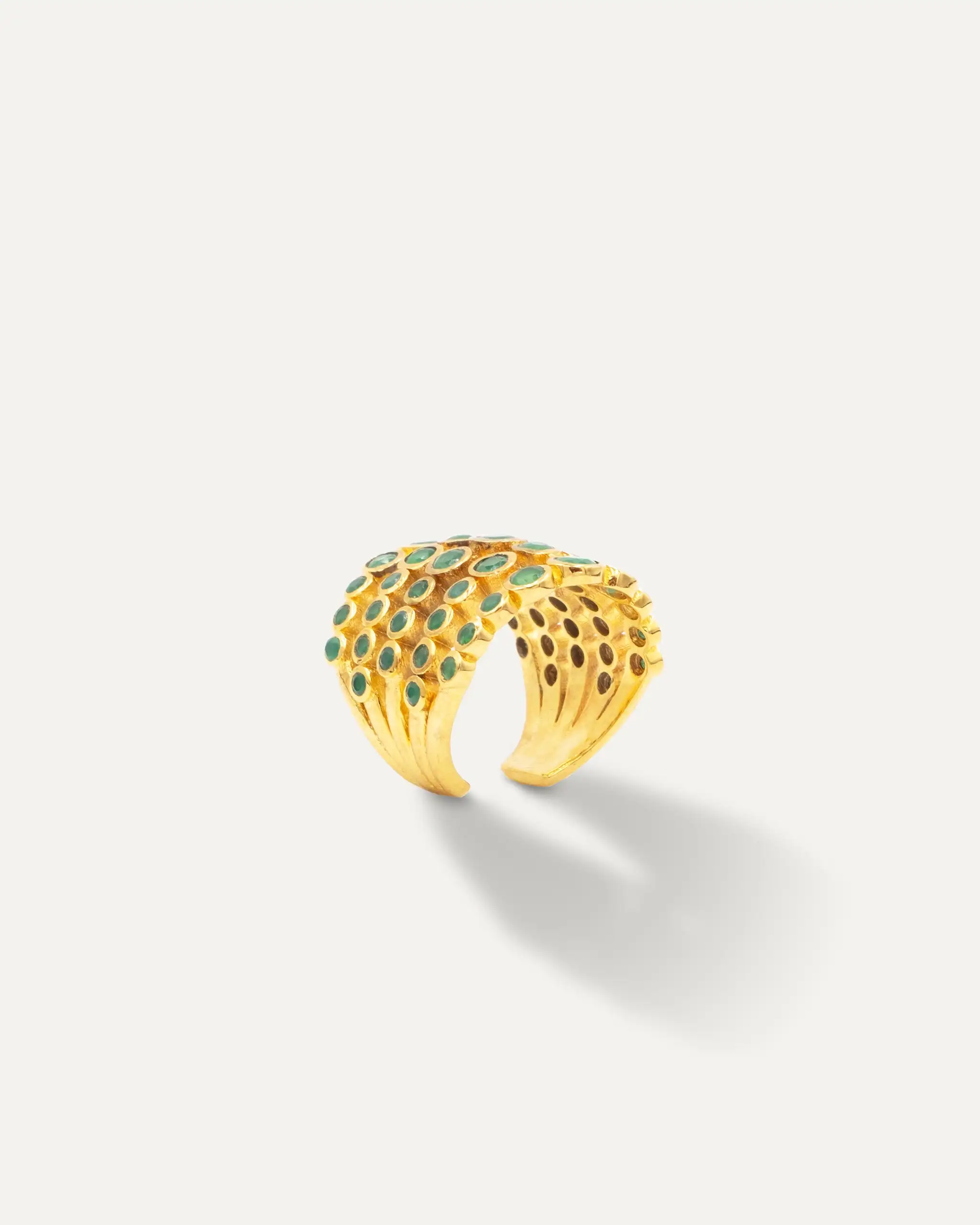 Gold Ring Inder Maximus Onix Green - Image 3