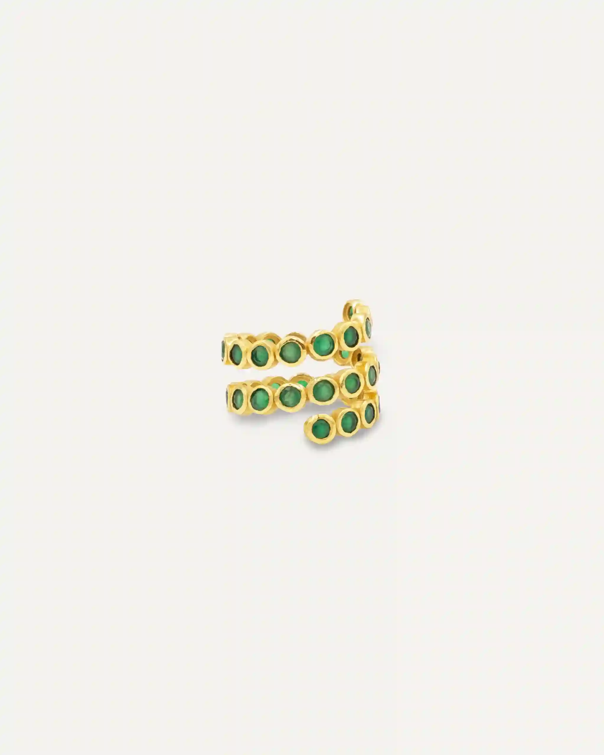 Golden Green Ring Green