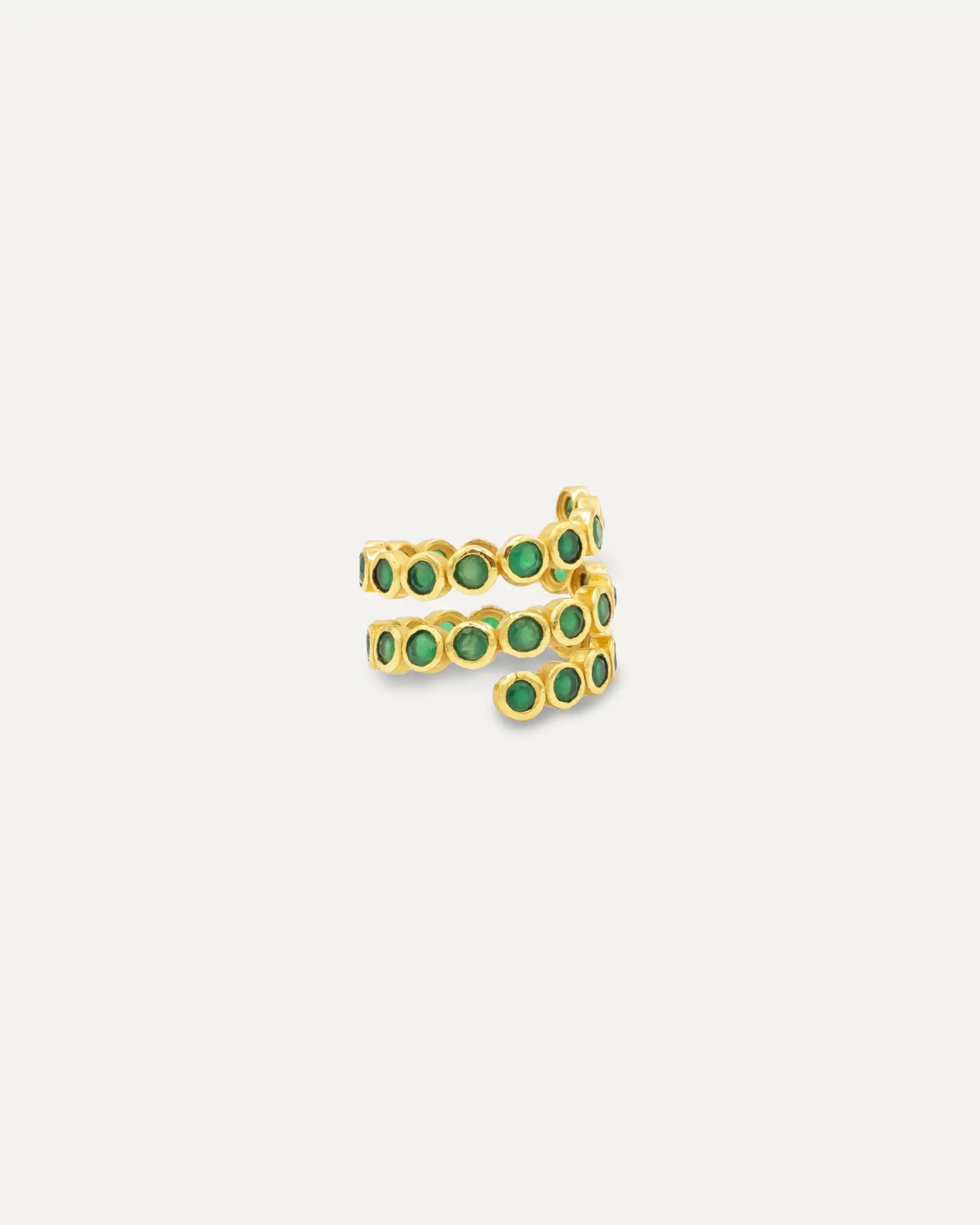 Golden Green Ring Green