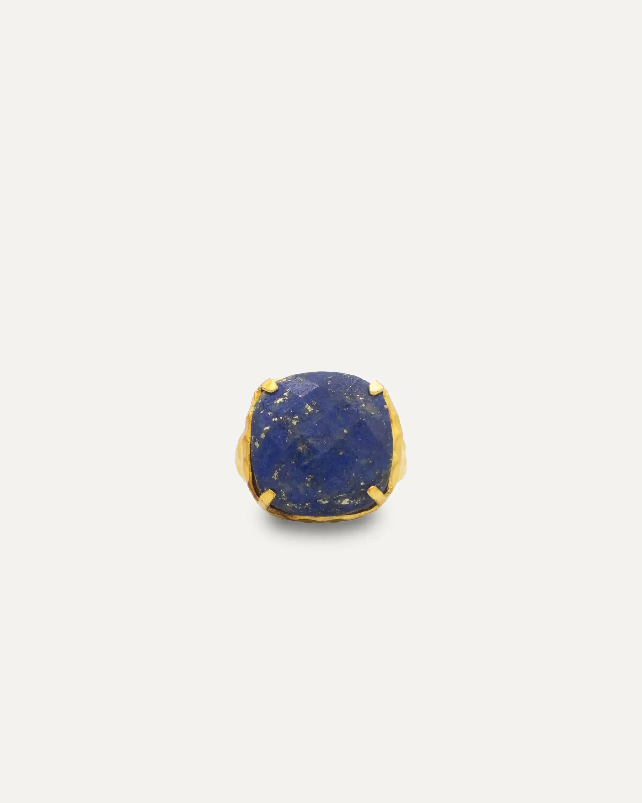 Anillo Dorado Madurei Lapislazuli - Imagen 3