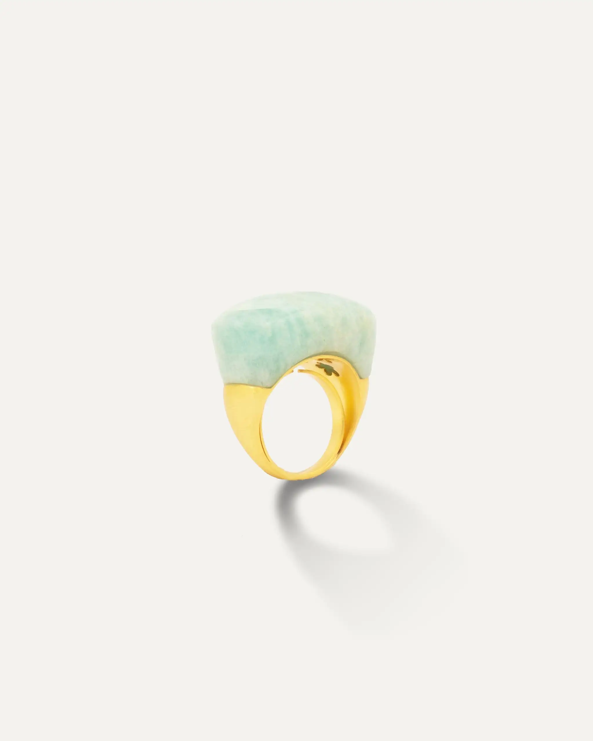 Anillo Dorado Natura Amazonita