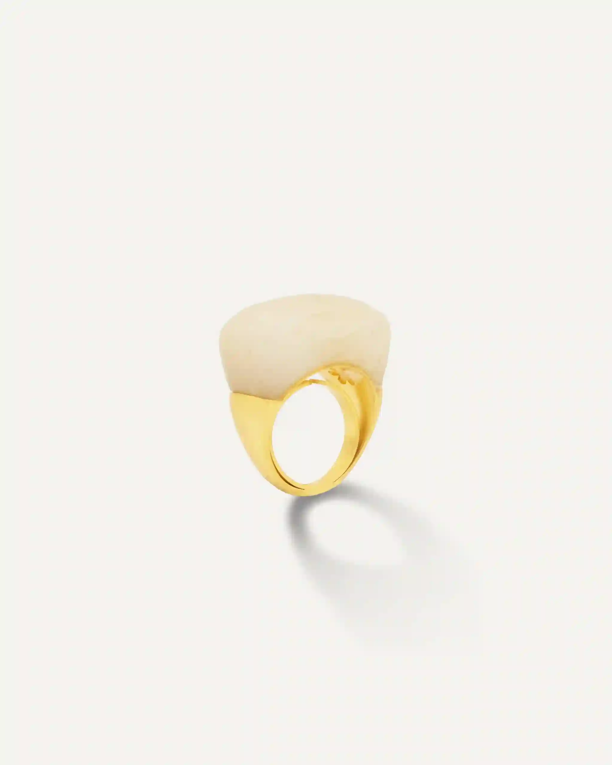 Gold Ring Natura Piedra Luna