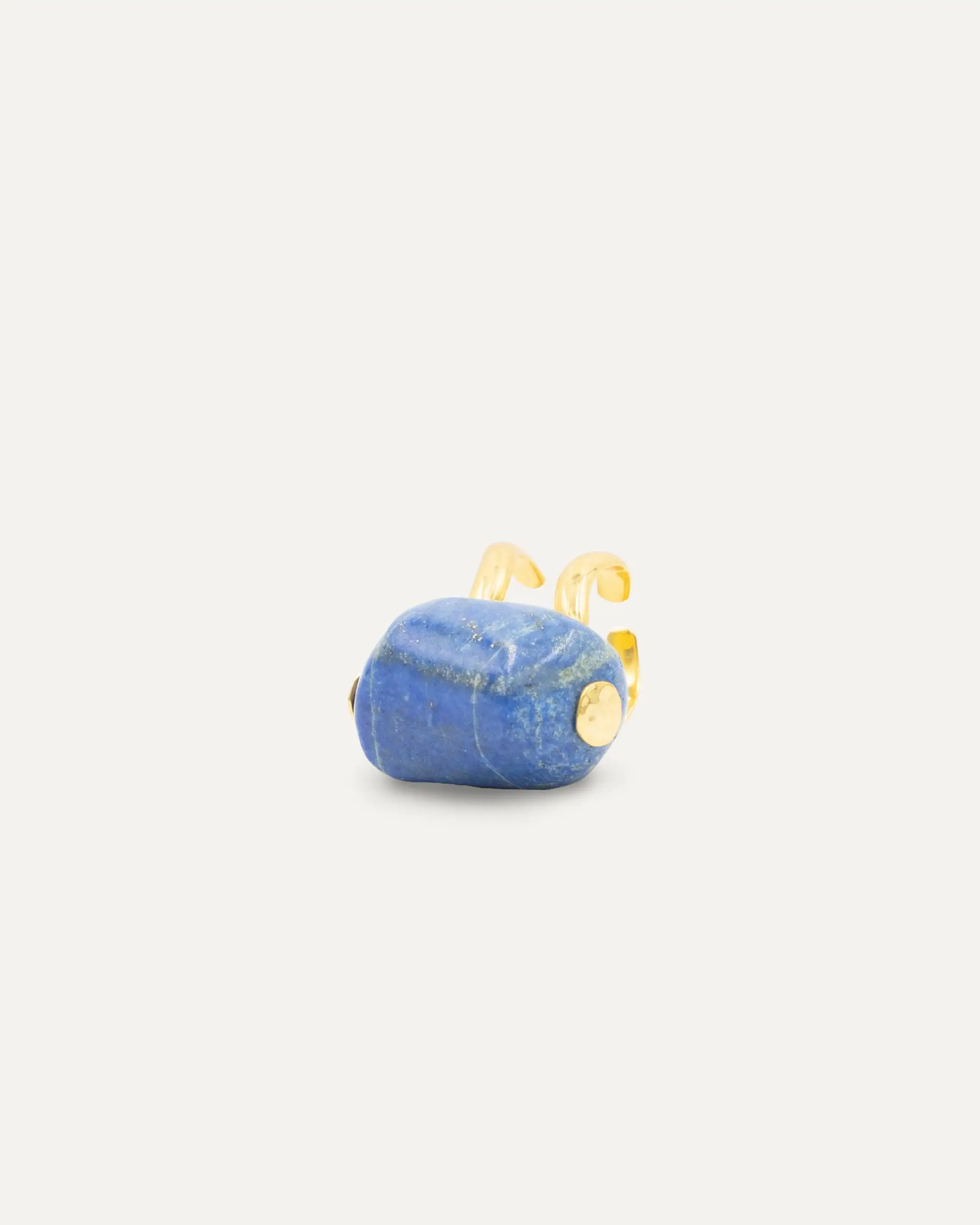 Gold Ring Patthar Lapislazuli - Image 2