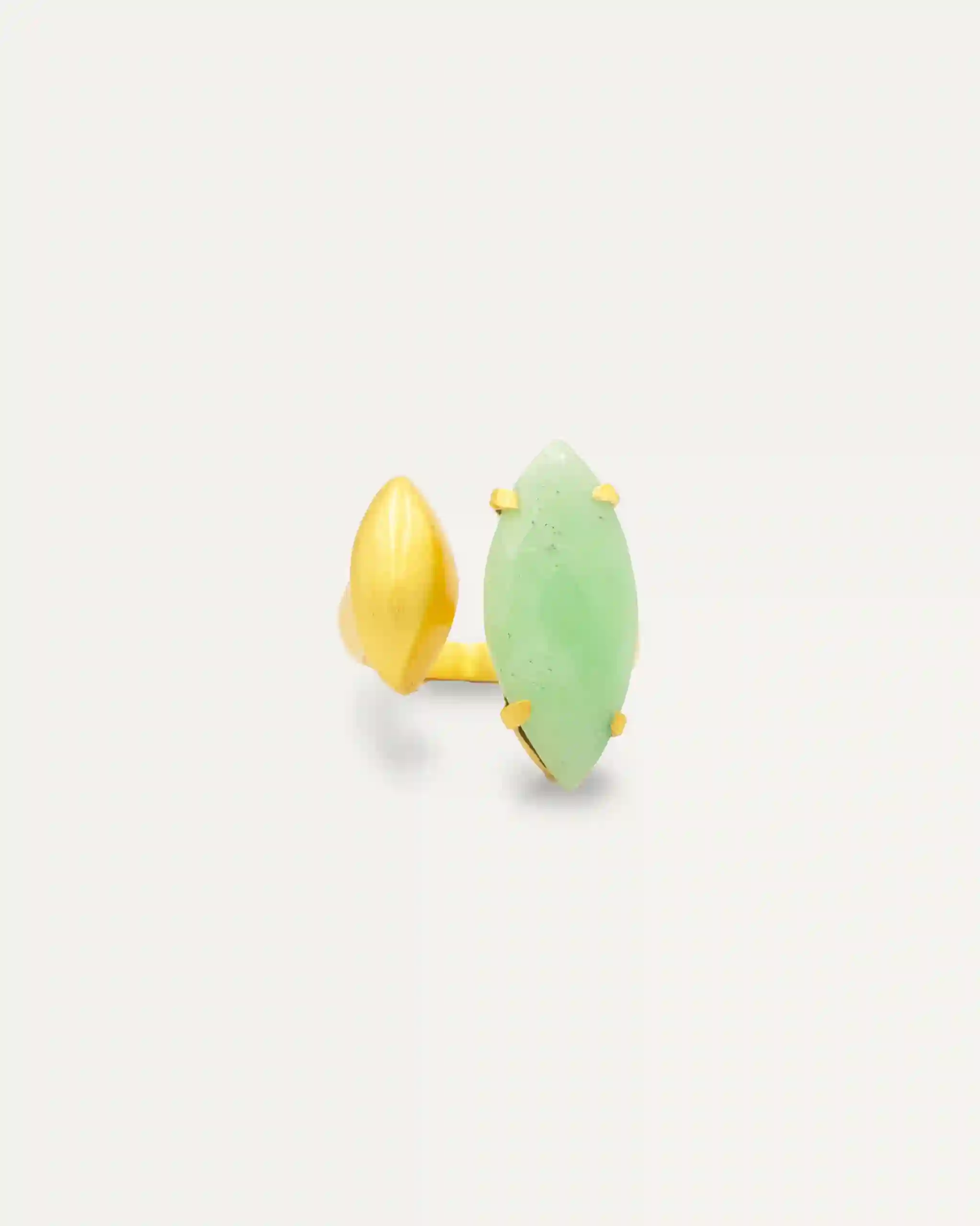 Gold Ring Shaanti Amazonita